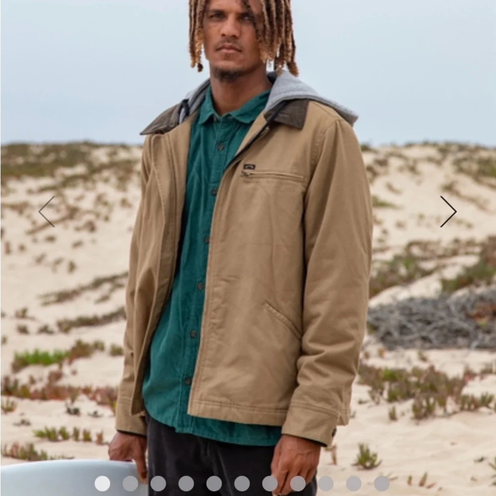 BILLABONG BOYS SMALL NWT HOODED JACKET - Picture 4 of 4